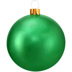 KOOPMAN Grande boule de Noël gonflable (D45 cm) Vert