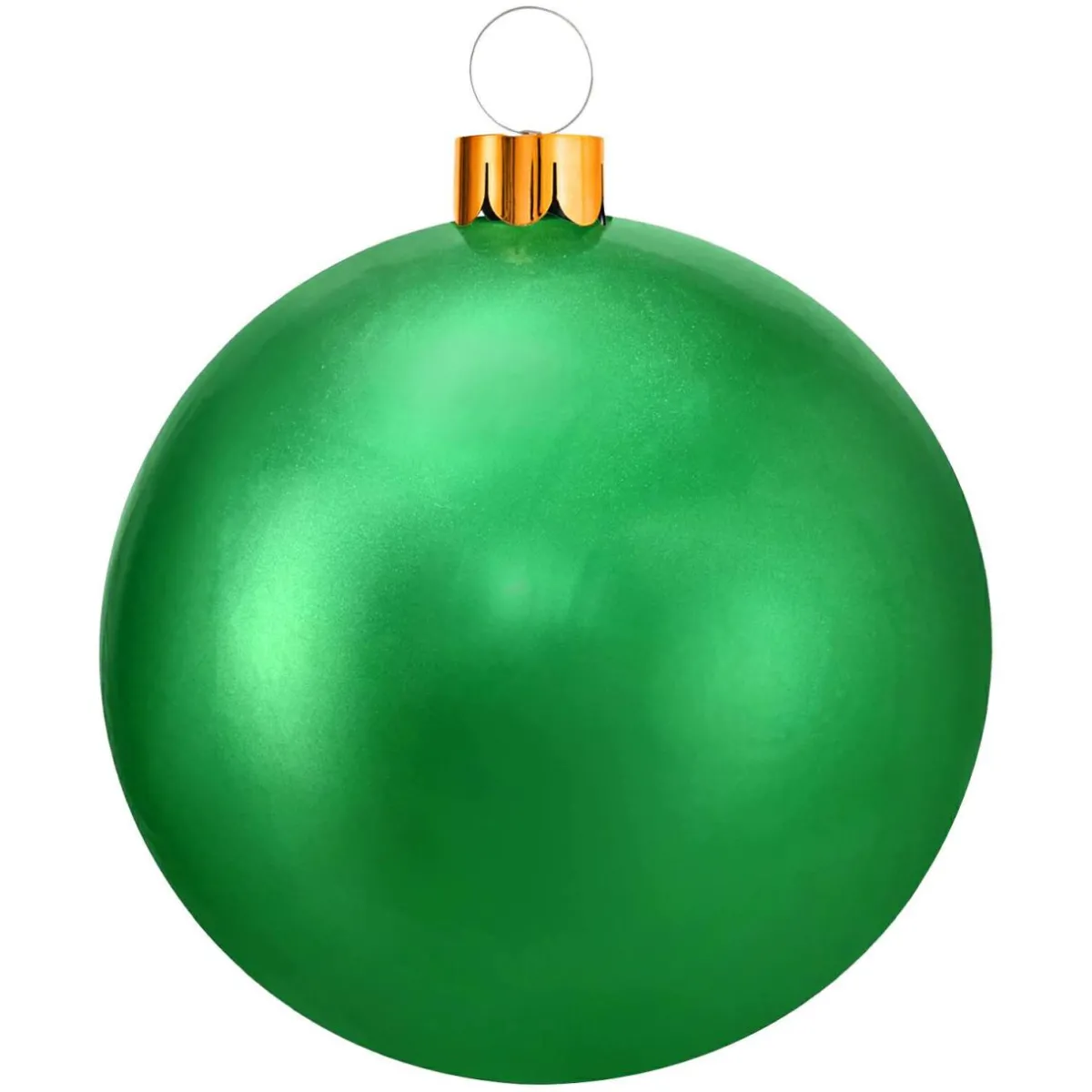 KOOPMAN Grande boule de Noël gonflable (D45 cm) Vert