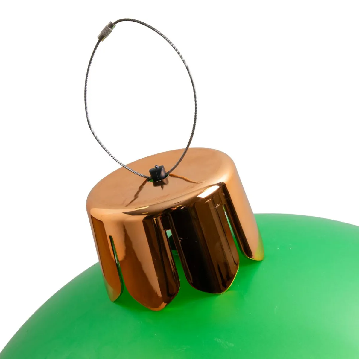 KOOPMAN Grande boule de Noël gonflable (D45 cm) Vert