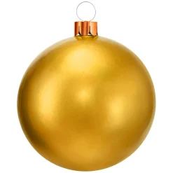 KOOPMAN Grande boule de Noël gonflable (D45 cm) Or