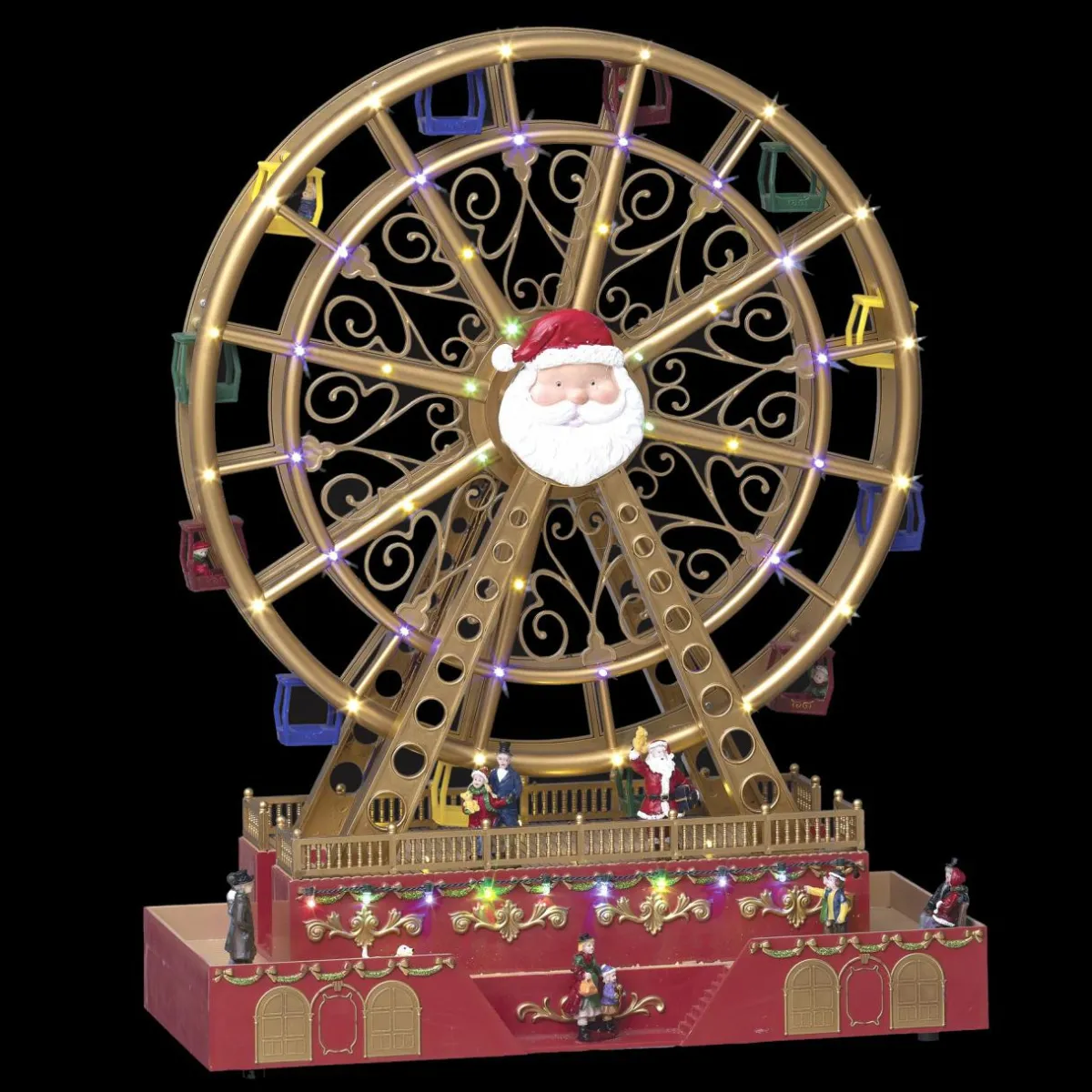 Feeric Lights & Christmas Grande roue lumineuse et musicale Visage Online