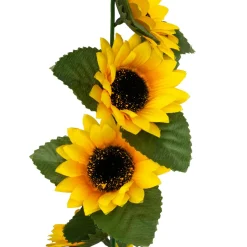 Atmosphera, cru017dateur d'intu017drieur Guirlande artificielle tournesol (180 cm) Naki Jaune Discount
