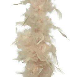 KAEMINGK Guirlande Boa en plume (184 cm) Deluxe Perle Discount