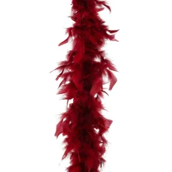 KAEMINGK Guirlande Boa en plumes (184 cm) Deluxe Bordeaux Discount