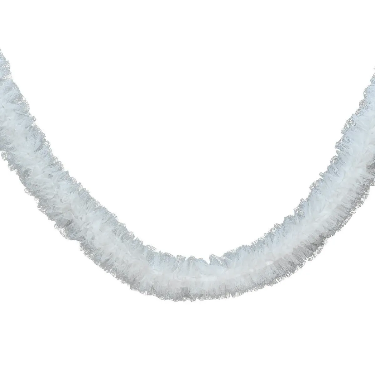 KAEMINGK Guirlande déco (150 cm) Donatella dentelle Blanc New
