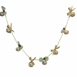 KAEMINGK Guirlande déco (1,16 m) Clochettes de Noël Beige Online