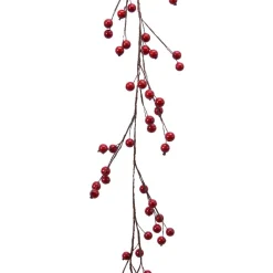 KAEMINGK Guirlande de Baie laquée (150 cm) Elycia Rouge Outlet