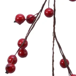 KAEMINGK Guirlande de Baie laquée (150 cm) Elycia Rouge Outlet
