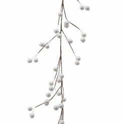 KAEMINGK Guirlande de Baie laquée (150 cm) Elycia Perle Clearance