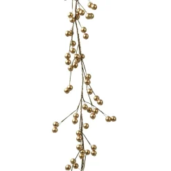 KAEMINGK Guirlande de baies (130 cm) Christmas nature Or Discount