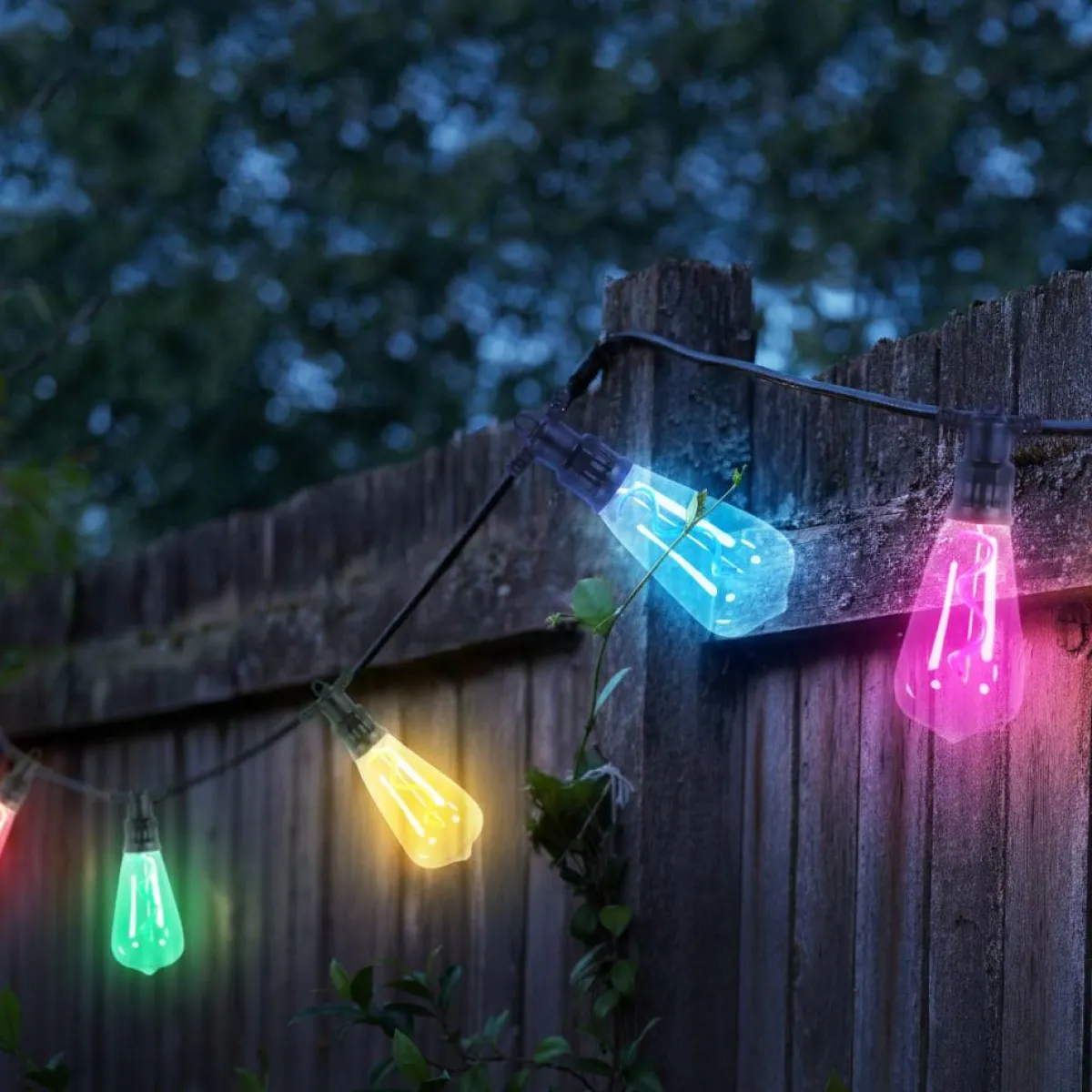 KAEMINGK Guirlande de jardin connectable 10 LED (4,5 m) Garden party Multicolore Clearance