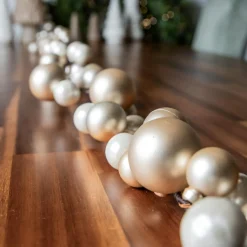KAEMINGK Guirlande de Noël (180 cm) Boules de Noël Perle Online