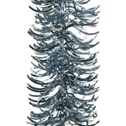 KAEMINGK Guirlande de Noël (D10 cm) ondulée Alpine Bleu gris Discount