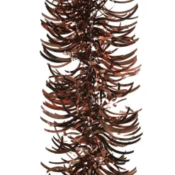 KAEMINGK Guirlande de Noël (D10 cm) ondulée Alpine Rouge brun Best