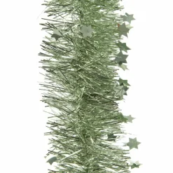 KAEMINGK Guirlande de Noël (D10 cm) étoilée Alpine Vert sauge Best