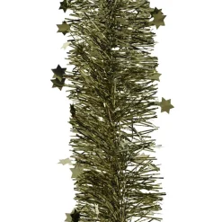 KAEMINGK Guirlande de Noël (D9 cm) étoilée Alpine Vert romarin Clearance