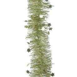 KAEMINGK Guirlande de Noël (D9 cm) étoilée Alpine Pistache Hot