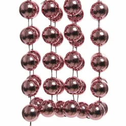 KAEMINGK Guirlande de perle (270 cm) Dana Vieux rose Outlet