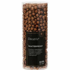 KAEMINGK Guirlande de perle (10 m) Alpine Brun café Clearance