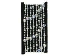 KAEMINGK Guirlande de perles (270 cm) Ice Christmas Transparent Outlet
