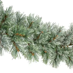 KAEMINGK Guirlande de sapin (270 - D25 cm) Bromley Vert enneigé Sapin enneigé Outlet