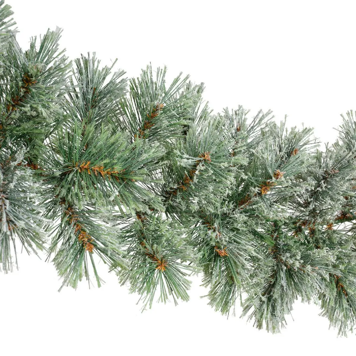KAEMINGK Guirlande de sapin (270 - D25 cm) Bromley Vert enneigé Sapin enneigé Outlet