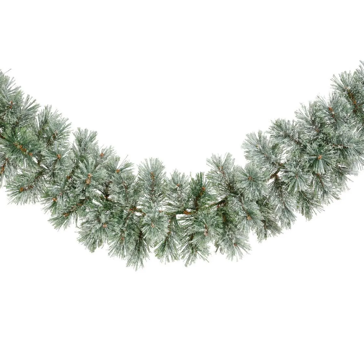 KAEMINGK Guirlande de sapin (270 - D25 cm) Bromley Vert enneigé Sapin enneigé Outlet