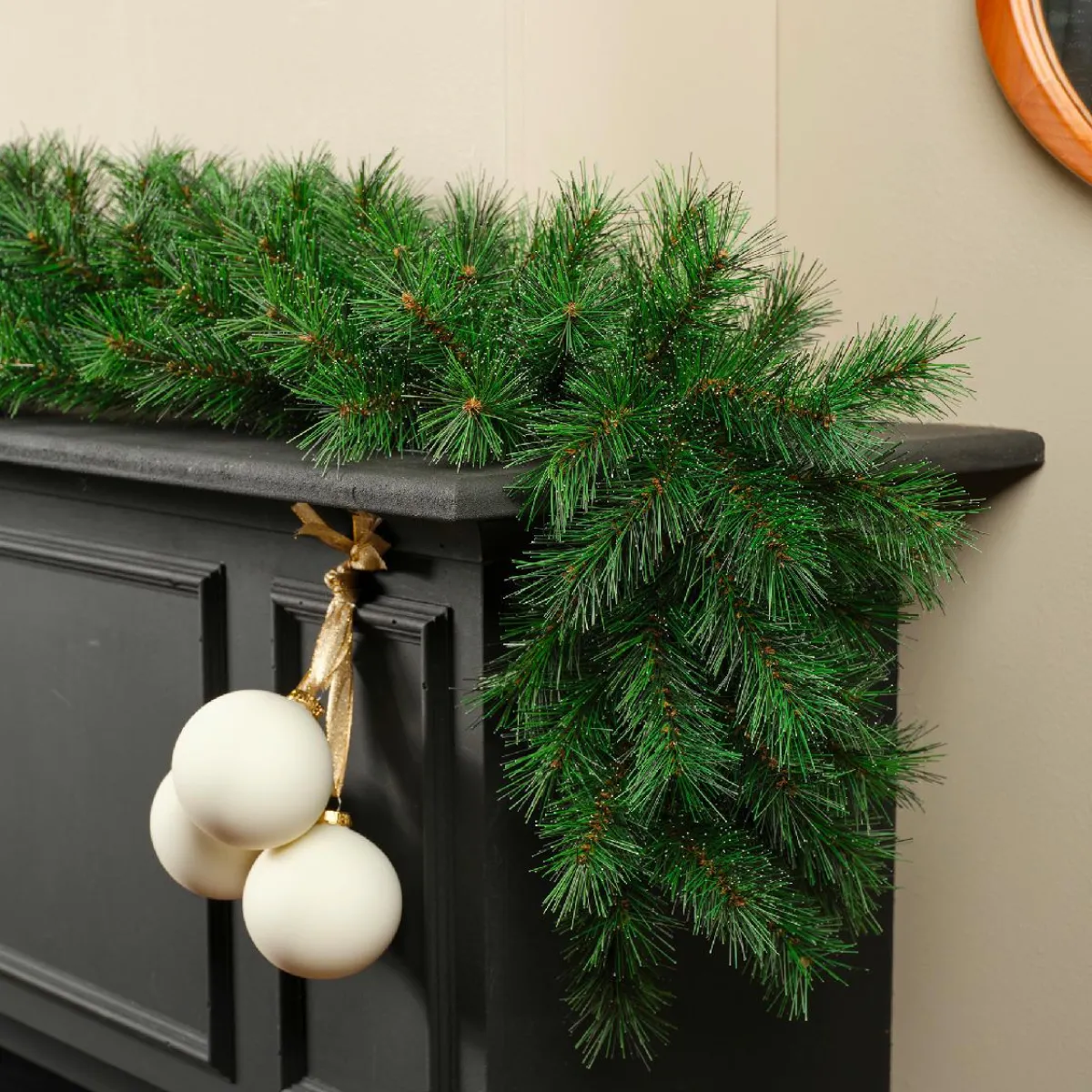 KAEMINGK Guirlande de sapin (270 cm - D20) Arapahoe Vert perlé Sapin vert Best