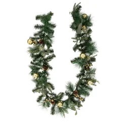 FEERIC LIGHTS Guirlande de sapin (200 cm) Feuilles d'eucalyptus Vert Sapin vert Sale