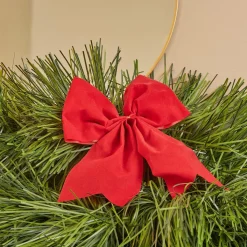 Feeric Lights & Christmas Guirlande de sapin (270 cm) Noeux Rouge Discount