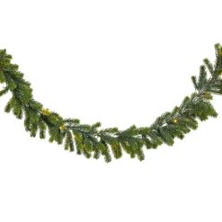 EMINZA Guirlande de sapin lumineuse 50 Led (270 cm - D30) Manitoba Blanc chaud Sapin vert lumineux Outlet