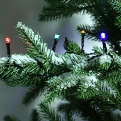 KAEMINGK Guirlande lumineuse à piles 3,50 m 48 LED câble noir Durawise Multicolore Multicolore - câble noir Sale