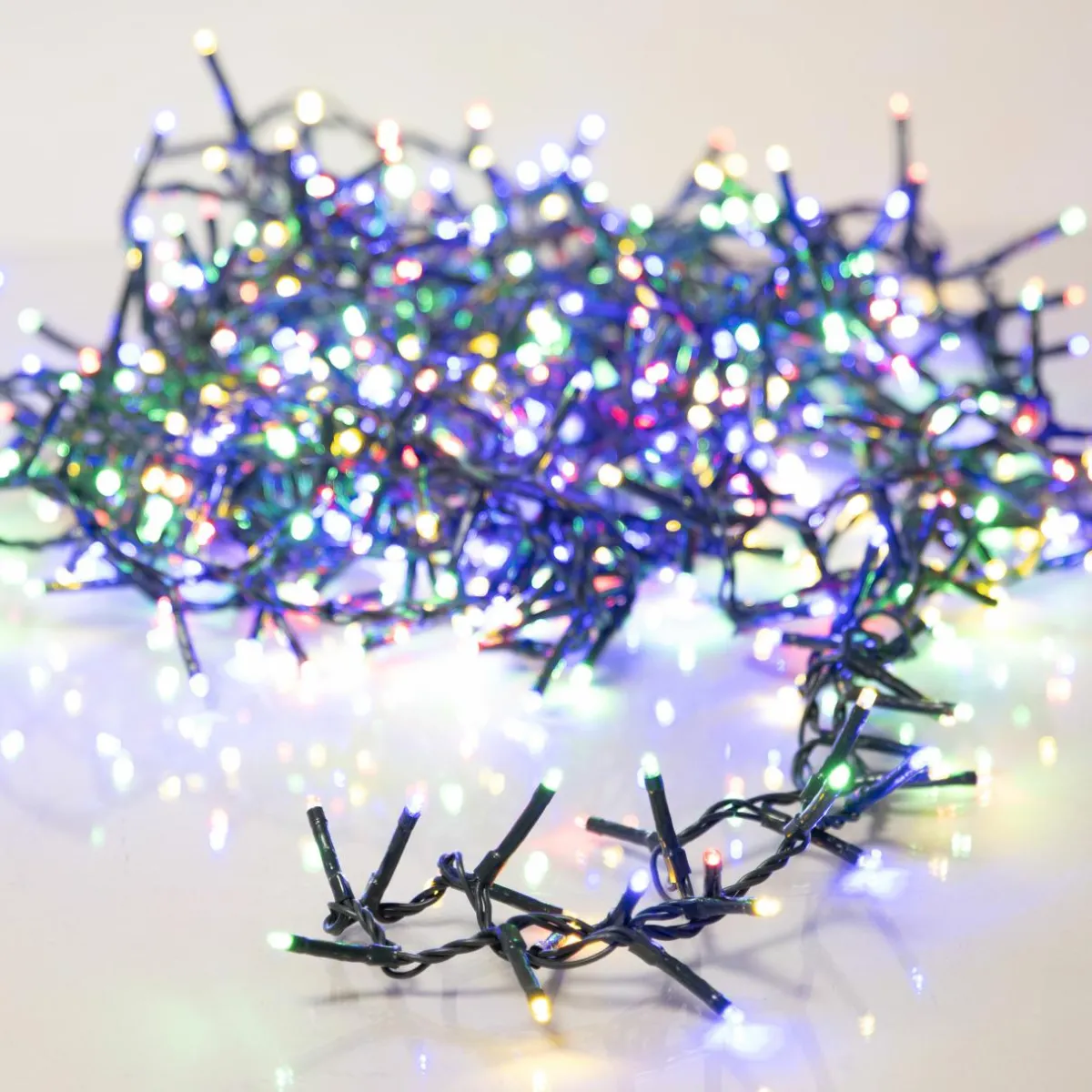 KAEMINGK Guirlande lumineuse 45 m 2000 LED câble vert Luxe Multicolore Multicolore - câble vert Clearance