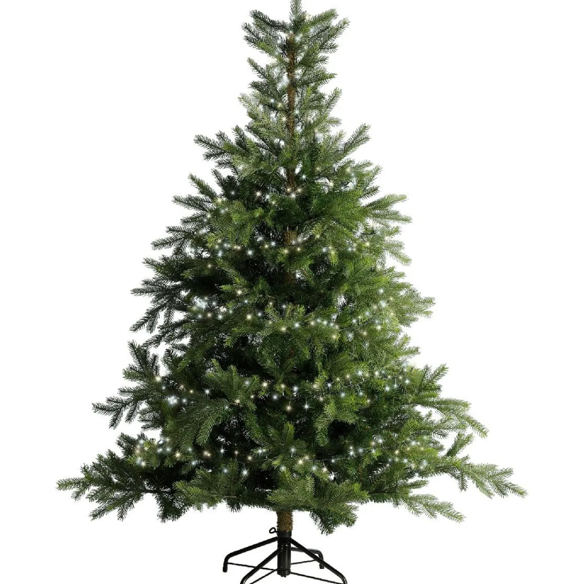 KAEMINGK Guirlande lumineuse 11 m 500 LED câble vert Luxe Bicolore Blanc chaud et froid Bicolore Blanc chaud / Chaud doré - câble vert Clearance