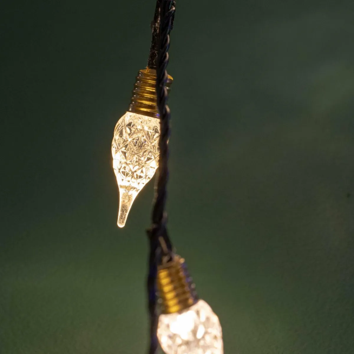 KAEMINGK Guirlande lumineuse 18 m 180 LED câble vert Vintage Blanc chaud Blanc Chaud - câble vert Hot
