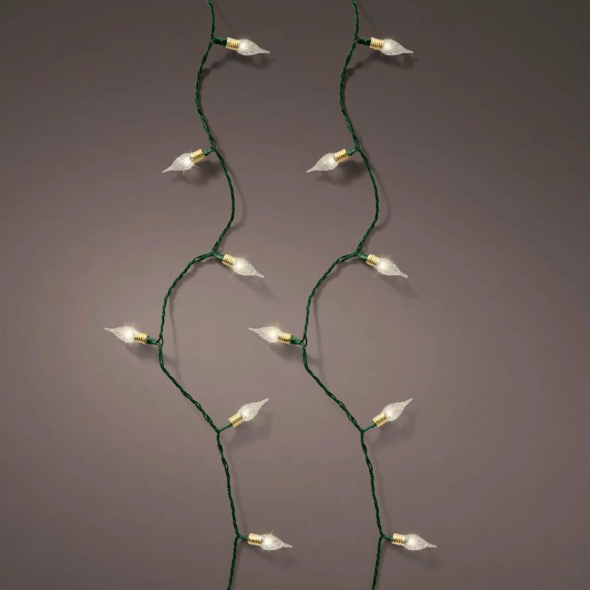 KAEMINGK Guirlande lumineuse 18 m 180 LED câble vert Vintage Blanc chaud Blanc Chaud - câble vert Hot