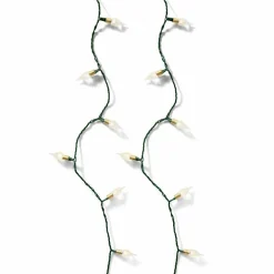 KAEMINGK Guirlande lumineuse 18 m 180 LED câble vert Vintage Blanc chaud Blanc Chaud - câble vert Hot
