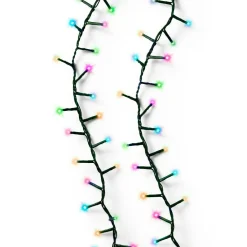 KAEMINGK Guirlande lumineuse 11 m 500 LED câble vert Luxe Multicolore pastel Multicolore Pastel Câble Vert Clearance