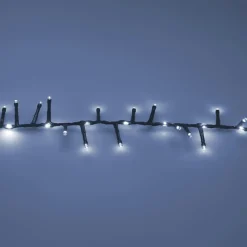 KOOPMAN Guirlande lumineuse 15 m 1060 LED câble noir Boa effet cascade Blanc froid Online