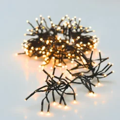 KOOPMAN Guirlande lumineuse 5,50 m 768 LED câble noir Boa Blanc extra chaud Blanc très chaud - câble noir Online