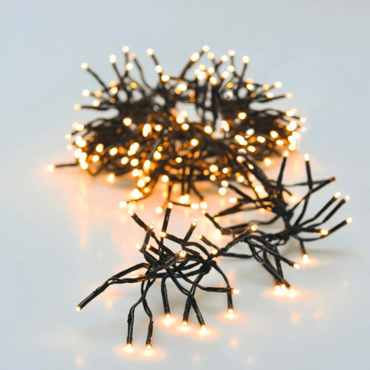 KOOPMAN Guirlande lumineuse 5,50 m 768 LED câble noir Boa Blanc extra chaud Blanc très chaud - câble noir Online
