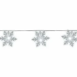 KAEMINGK Guirlande lumineuse 4,60 m 24 LED Flocon de neige Blanc froid Online