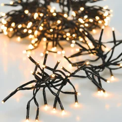 KOOPMAN Guirlande lumineuse 11 m 1512 LED câble noir Boa Blanc chaud Blanc Chaud - câble noir Outlet