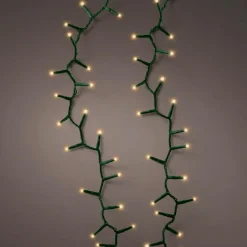 KAEMINGK Guirlande lumineuse 45 m 2000 LED câble vert Luxe Blanc chaud doré Blanc chaud doré - câble vert Discount
