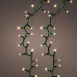 KAEMINGK Guirlande lumineuse 45 m 2000 LED câble vert Luxe Blanc chaud Champagne Blanc chaud Champagne - câble vert
