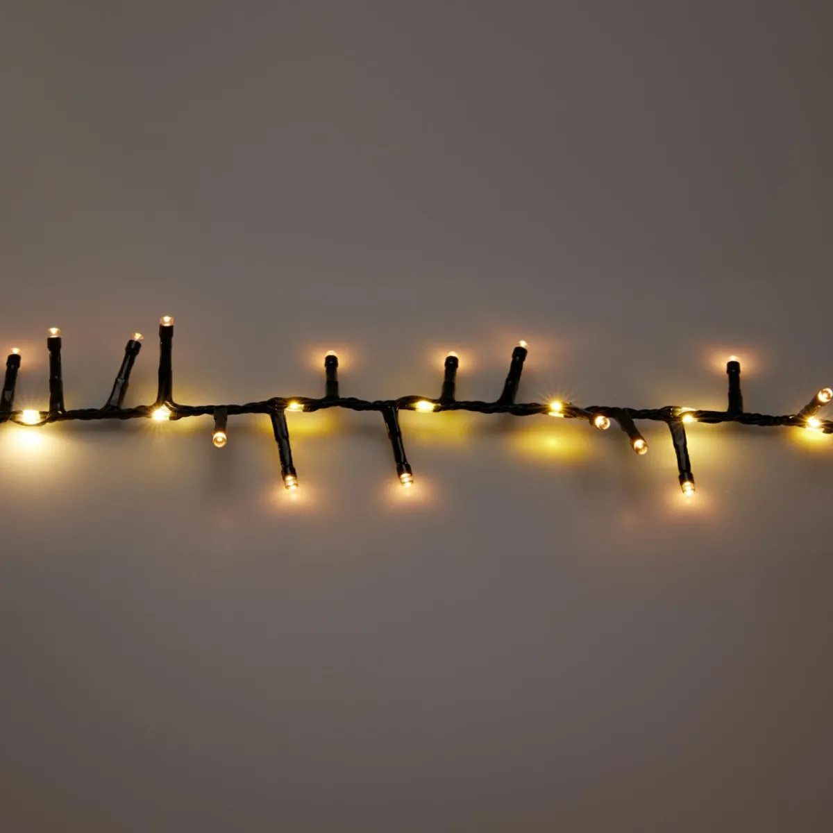 KOOPMAN Guirlande lumineuse 15 m 1060 LED câble noir Boa effet cascade Blanc chaud Clearance