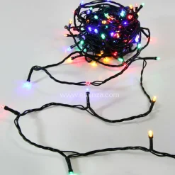 Feeric Lights & Christmas Guirlande lumineuse 50 m 500 LED câble vert Timer Multicolore Multicolore - câble vert Hot