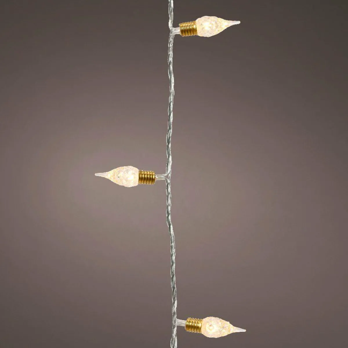 KAEMINGK Guirlande lumineuse 18 m 180 LED câble transparent Vintage Blanc chaud Blanc Chaud - câble transparent