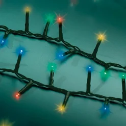 KAEMINGK Guirlande lumineuse 34 m 1500 LED câble vert Luxe Multicouleur Multicolore - câble vert Best