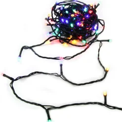 Feeric Lights & Christmas Guirlande lumineuse 30 m 300 LED câble vert Timer Multicolore Multicolore - câble vert Hot